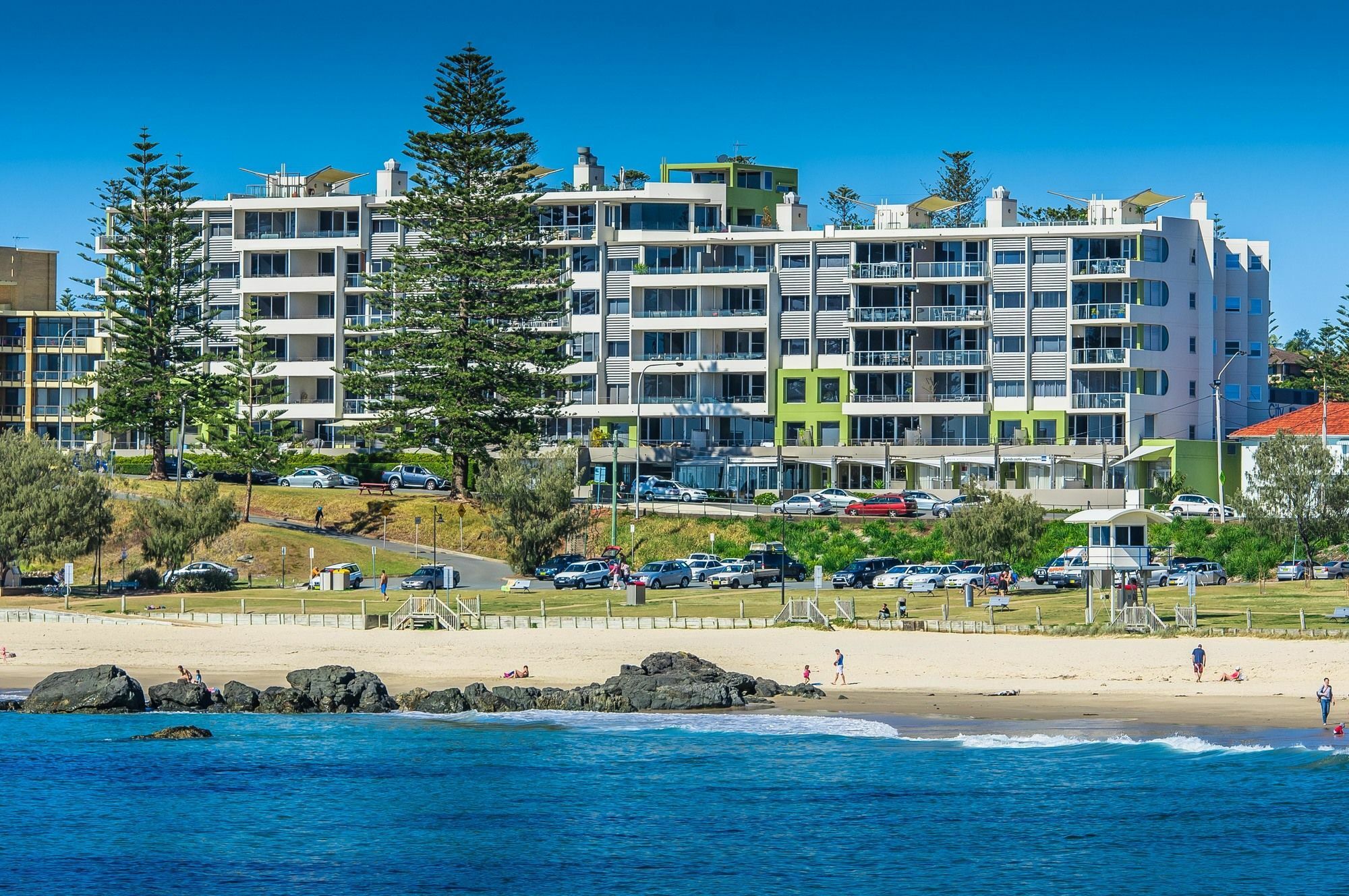 Sandcastle Apartments ポート・マッコリー エクステリア 写真